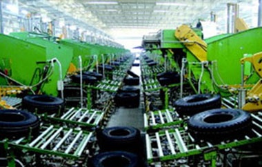 子午線輪胎簾布裁斷機案例