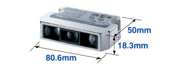 內(nèi)置放大器的小巧、輕盈型