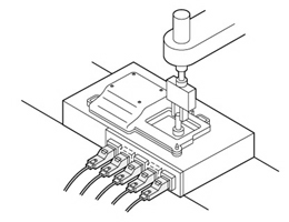 檢測組合托板的擋板