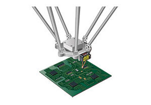 控制并聯連桿機器人的高度